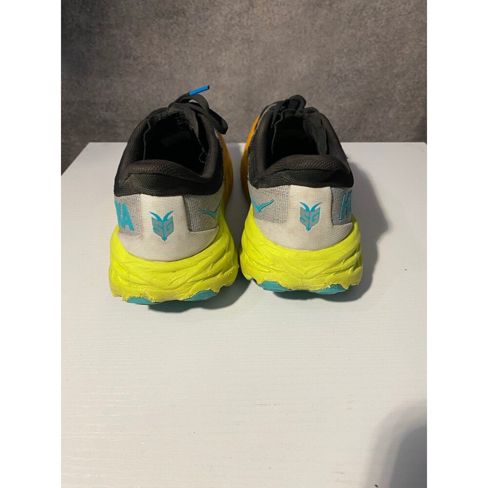 HOKA Speedgoat 5 Women's Trail Running Shoes Size 9B Vibram Megagrip Black - Picture 4 of 8